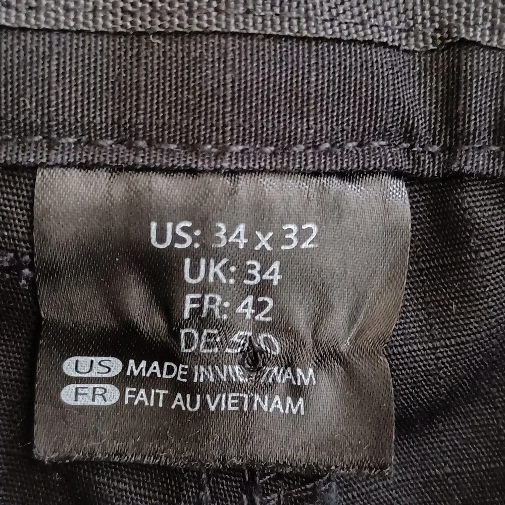 Men's Black 5.11 Tactical Pants Size 34x32